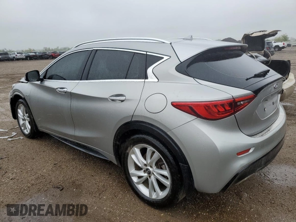 2019 Infiniti QX30 Luxe with VIN SJKCH5CP0KA009478, listed as a Copart auction lot 58080225 with 65,849 mi miles and Salvage title. Bid and sale history available at DreamBid. Image 2.