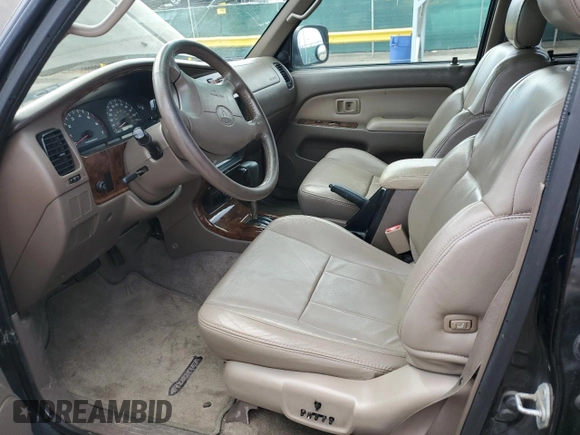 2000 Toyota 4Runner Limited with VIN JT3GN87R4Y0157503, listed as a Copart auction lot 51157785 with 282,853 mi miles and Salvage Title. Bid and sale history available at DreamBid. Image 7.