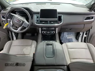 2022 GMC Yukon XL SLT with VIN 1GKS1GKD2NR167076, listed as a Copart auction lot 74606914 with 43,208 mi miles and Non Repairable. Bid and sale history available at carsss.com. Image 8.