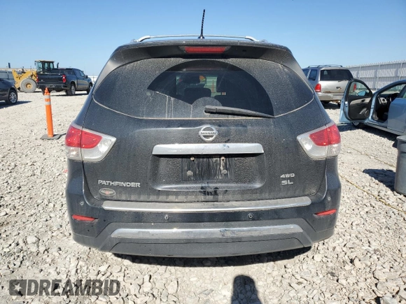 2015 Nissan Pathfinder SV with VIN 5N1AR2MMXFC715339, listed as a Copart auction lot 56524535 with 212,436 mi miles and Non repairable. Bid and sale history available at DreamBid. Image 6.