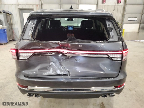 2024 Lincoln Aviator Reserve with VIN 5LM5J7XC2RGL07825, listed as a Copart auction lot 41848285 with 2,947 mi miles and Salvage Title. Bid and sale history available at carsss.com. Image 6.
