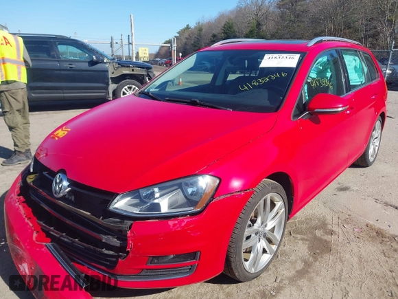 2015 Volkswagen Golf SportWagen TSI SE with VIN 3VWC17AU0FM505415, listed as a IAAI auction lot 41832346 with 79,254 mi miles. Bid and sale history available at carsss.com. Image 17.