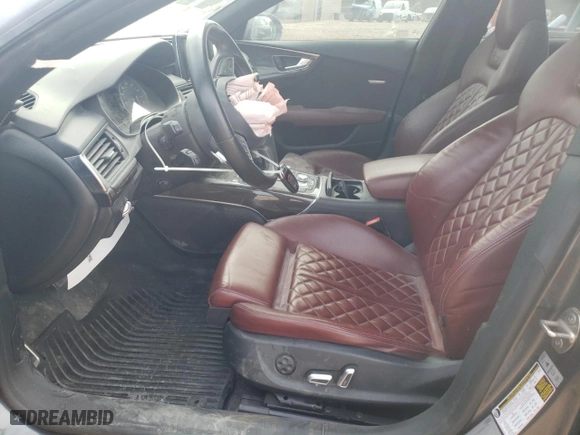 2017 Audi S7 Premium Plus with VIN WAUWFAFCXHN017108, listed as a Copart auction lot 78624684 with 63512 miles and Salvage Title. Bid and sale history available at carsss.com. Image 7.
