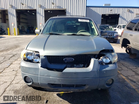 2006 Ford Escape XLT with VIN 1FMYU03Z16KD18123, listed as a Copart auction lot 79822934 with 169,309 mi miles and Salvage Title. Bid and sale history available at carsss.com. Image 5.