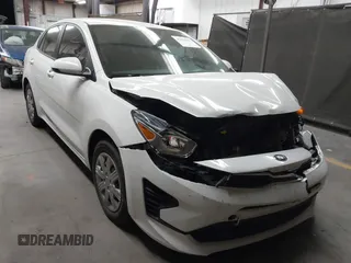 2021 Kia Rio S with VIN 3KPA24AD3ME413311, listed as a IAAI auction lot 41830800 with 46,607 mi miles. Bid and sale history available at carsss.com. Image 1.