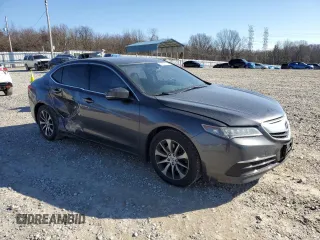 2016 Acura TLX with VIN 19UUB1F33GA015164, listed as a Copart auction lot 43807375 with 195,648 mi miles and Salvage Title. Bid and sale history available at carsss.com. Image 4.