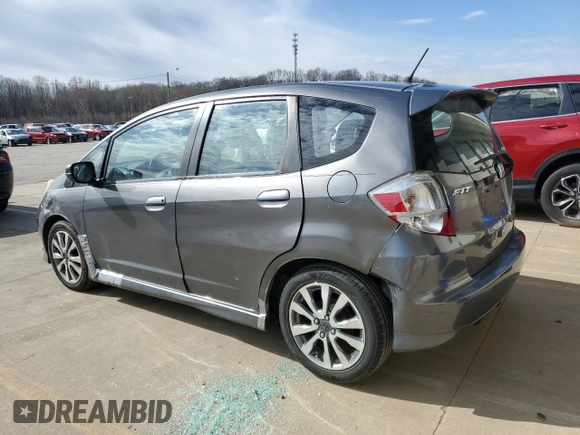 2013 Honda Fit Sport with VIN JHMGE8H52DC046740, listed as a Copart auction lot 48940075 with 116,450 mi miles and Salvage Title. Bid and sale history available at carsss.com. Image 2.