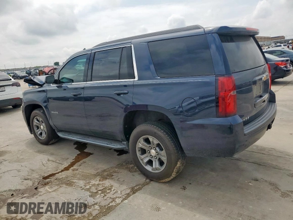 2018 Chevrolet Tahoe LS with VIN 1GNSCAKC5JR374315, listed as a Copart auction lot 54760295 with 50,580 mi miles and Salvage title. Bid and sale history available at DreamBid. Image 2.