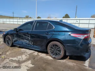 2020 Toyota Camry SE with VIN 4T1G11AK9LU346896, listed as a Copart auction lot 52213535 with 113,167 mi miles and Salvage Title. Bid and sale history available at carsss.com. Image 2.