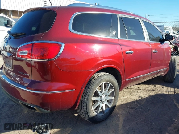 2017 Buick Enclave Leather with VIN 5GAKRBKD2HJ222573, listed as a IAAI auction lot 41041809 with 130,266 mi miles and . Bid and sale history available at DreamBid. Image 4.