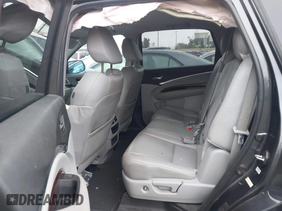 2014 Acura MDX with VIN 5FRYD3H27EB009798, listed as a IAAI auction lot 41884852 with 124,318 mi miles. Bid and sale history available at carsss.com. Image 8.