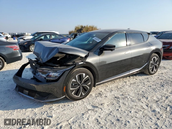 2022 Kia EV6 Wind with VIN KNDC3DLC3N5069339, listed as a Copart auction lot 74830034 with 50,147 mi miles and Salvage Title. Bid and sale history available at carsss.com. Image 1.