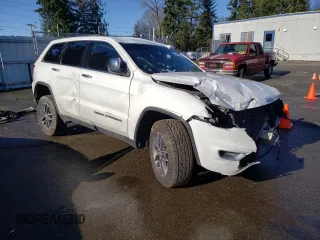 2018 Jeep Grand Cherokee Limited with VIN 1C4RJFBG7JC244021, listed as a Copart auction lot 43531985 with Not Provided miles and Salvage Title. Bid and sale history available at DreamBid. Image 4.