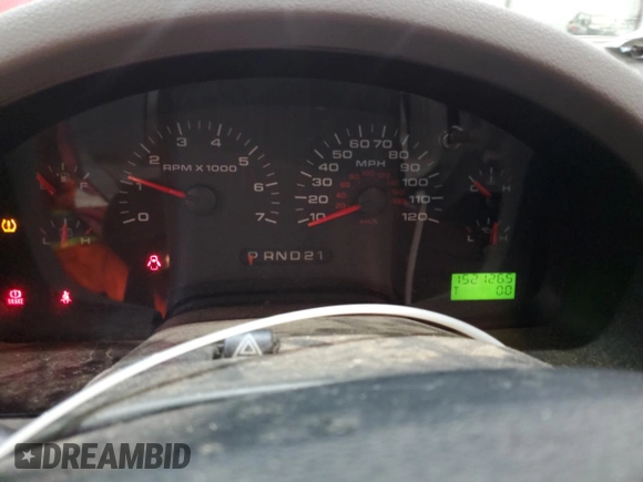 2008 Ford F-150 STX с VIN 1FTRX14W78FB43995, выставлен на аукционе Copart как лот 57146925 с пробегом 152 126 миль миль и На запчасти • Non repairable. История ставок и продаж доступна на DreamBid. Изображение 9.