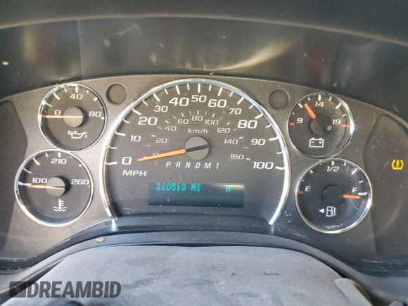 2012 Chevrolet Express Passenger 1LS with VIN 1GAZGZFA8C1191908, listed as a Copart auction lot 46998515 with 220,513 mi miles and Clean title. Bid and sale history available at DreamBid. Image 9.