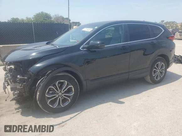 2022 Honda CR-V EX z VIN 5J6RW1H50NL000141, wystawiony jako Copart lot #57574055 z przebiegiem 7 774 mil mil oraz Szkoda całkowita • Salvage title. Historia ofert i sprzedaży dostępna na DreamBid. Obrazek 1.