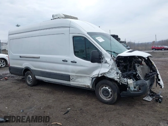 2022 Ford Transit Cargo with VIN 1FTBW3X83NKA44302, listed as a IAAI auction lot 41684165 with 33,463 mi miles and . Bid and sale history available at DreamBid. Image 1.