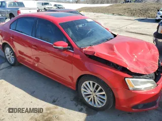 2014 Volkswagen Jetta TDI w/Premium with VIN 3VWLL7AJ6EM437703, listed as a Copart auction lot 41242204 with Not provided miles and Salvage title. Bid and sale history available at DreamBid. Image 4.