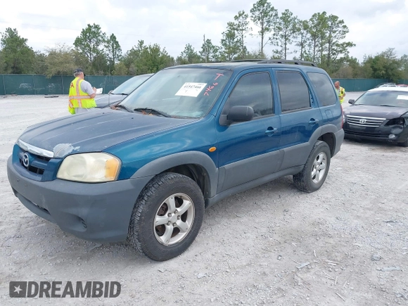 2005 Mazda Tribute i with VIN 4F2YZ02Z85KM19097, listed as a IAAI auction lot 41547466 with 121,709 mi miles and . Bid and sale history available at carsss.com. Image 2.