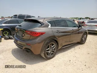 2017 Infiniti QX30 Sport with VIN SJKCH5CP0HA017881, listed as a Copart auction lot 56715615 with 117,525 mi miles and Clean title. Bid and sale history available at DreamBid. Image 3.