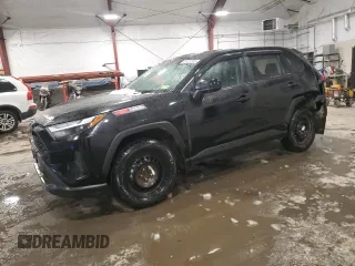 2024 Toyota RAV4 LE with VIN 2T3F1RFV4RC425973, listed as a Copart auction lot 43422345 with 26,682 mi miles and Salvage Title. Bid and sale history available at carsss.com. Image 1.