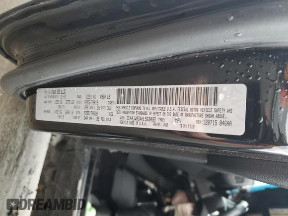 2017 Jeep Wrangler Sport z VIN 1C4AJWAG4HL563093, wystawiony jako Copart lot #51603125 z przebiegiem 105 618 mil mil oraz Szkoda całkowita • Salvage title. Historia ofert i sprzedaży dostępna na DreamBid. Obrazek 13.