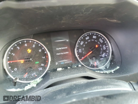 2019 Toyota RAV4 XLE with VIN JTMP1RFV3KD040457, listed as a Copart auction lot 46469435 with 62,067 mi miles and Salvage Title. Bid and sale history available at carsss.com. Image 9.