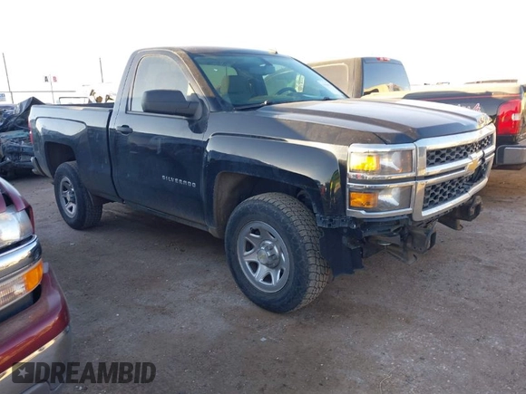 2014 Chevrolet Silverado 1500 Work Truck with VIN 1GCNCPEH2EZ196451, listed as a IAAI auction lot 41356451 with 65,801 mi miles. Bid and sale history available at carsss.com. Image 1.