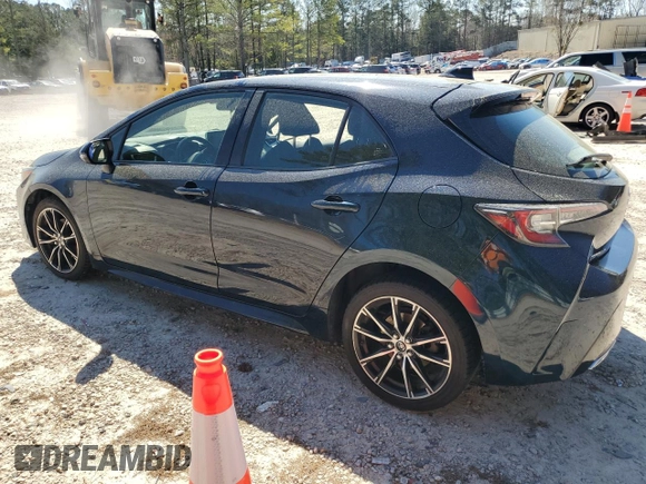 2019 Toyota Corolla Hatchback SE with VIN JTNK4RBE0K3016528, listed as a Copart auction lot 50712035 with 100,181 mi miles and Salvage Title. Bid and sale history available at carsss.com. Image 2.