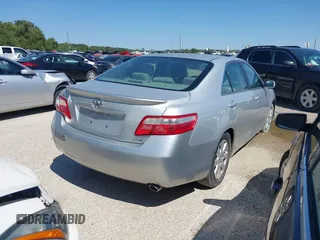 2007 Toyota Camry LE with VIN 4T1BK46K47U500034, listed as a IAAI auction lot 40120574 with 137,418 mi miles and . Bid and sale history available at DreamBid. Image 4.