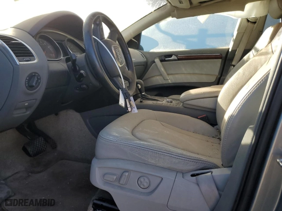 2007 Audi Q7 Premium with VIN WA1BV74L87D062766, listed as a Copart auction lot 82303474 with 0 mi miles and Salvage Title. Bid and sale history available at carsss.com. Image 7.