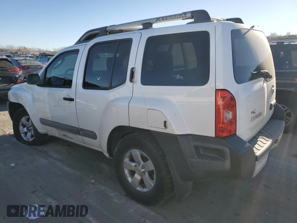 2012 Nissan Xterra S with VIN 5N1AN0NWXCC507246, listed as a Copart auction lot 46787685 with 203,573 mi miles and Salvage Title. Bid and sale history available at DreamBid. Image 2.
