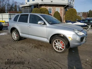2005 Porsche Cayenne Turbo with VIN WP1AC29P15LA90626, listed as a Copart auction lot 85505814 with 92,943 mi miles and Clean Title. Bid and sale history available at carsss.com. Image 4.