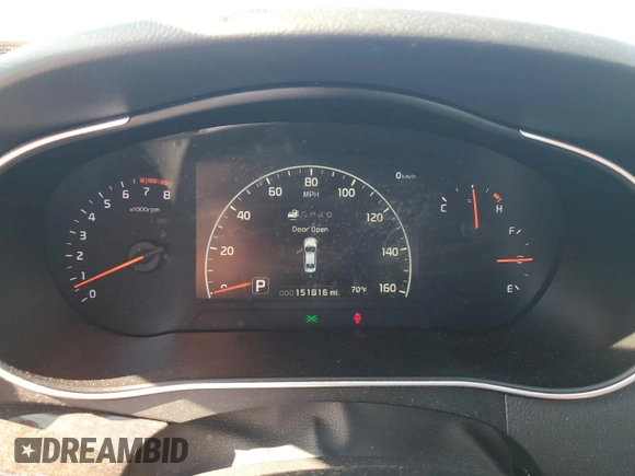 2014 Kia Cadenza Premium with VIN KNALN4D75E5125970, listed as a Copart auction lot 76982544 with 151,816 mi miles and Salvage Title. Bid and sale history available at carsss.com. Image 9.