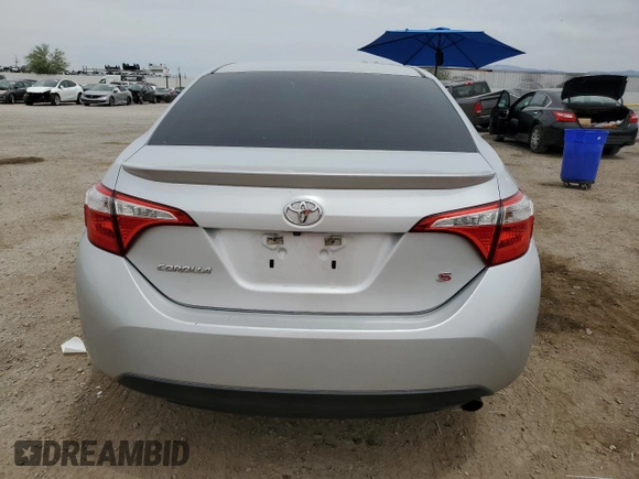 2016 Toyota Corolla L with VIN 5YFBURHE5GP560355, listed as a Copart auction lot 59046575 with 121,663 mi miles and Salvage title. Bid and sale history available at DreamBid. Image 6.