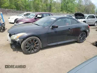 2011 Infiniti G37 with VIN JN1CV6FE0BM950233, listed as a Copart auction lot 53640465 with 261,127 mi miles and Salvage Title. Bid and sale history available at carsss.com. Image 1.