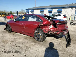 2021 Kia K5 GT-Line with VIN 5XXG64J20MG052480, listed as a Copart auction lot 48487575 with 53,512 mi miles and Non Repairable. Bid and sale history available at carsss.com. Image 2.