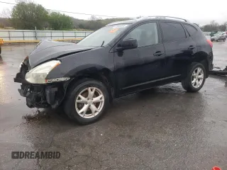2009 Nissan Rogue SL with VIN JN8AS58VX9W431388, listed as a Copart auction lot 51085395 with 255,041 mi miles and Salvage Title. Bid and sale history available at carsss.com. Image 1.
