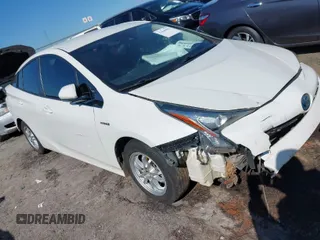 2018 Toyota Prius Two with VIN JTDKBRFU5J3076265, listed as a IAAI auction lot 41646990 with 216,021 mi miles. Bid and sale history available at carsss.com. Image 1.