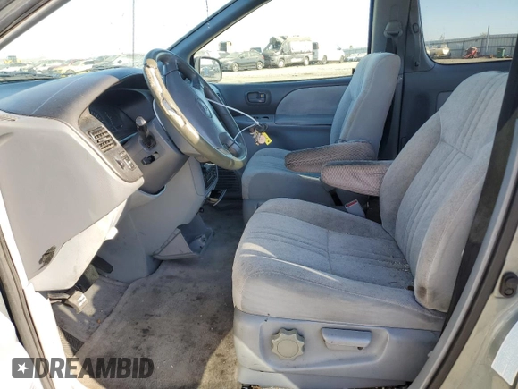 2000 Toyota Sienna CE with VIN 4T3ZF19C9YU222343, listed as a Copart auction lot 69520224 with 524,710 mi miles and Salvage Title. Bid and sale history available at carsss.com. Image 7.