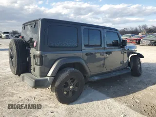 2020 Jeep Wrangler Unlimited Sport S z VIN 1C4HJXDG7LW271235, wystawiony jako Copart lot #48398275 z przebiegiem 62 734 mil mil oraz Szkoda całkowita • Salvage title. Historia ofert i sprzedaży dostępna na DreamBid. Obrazek 3.