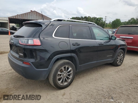 2019 Jeep Cherokee Latitude Plus with VIN 1C4PJLLB4KD344520, listed as a Copart auction lot 54535535 with 121,277 mi miles and Salvage Title. Bid and sale history available at DreamBid. Image 3.