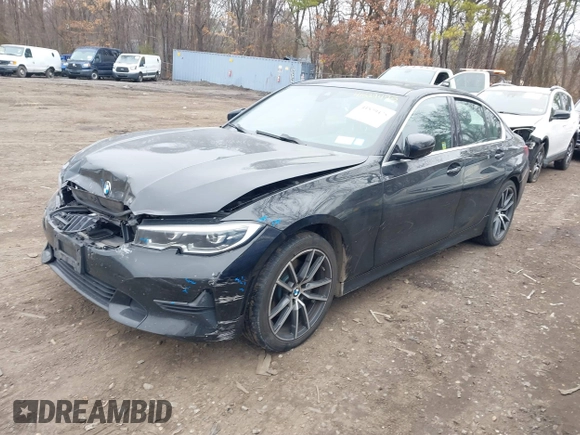 2021 BMW 3 Series 330i xDrive with VIN 3MW5R7J0XM8B71673, listed as a IAAI auction lot 41829475 with 90,276 mi miles. Bid and sale history available at carsss.com. Image 18.