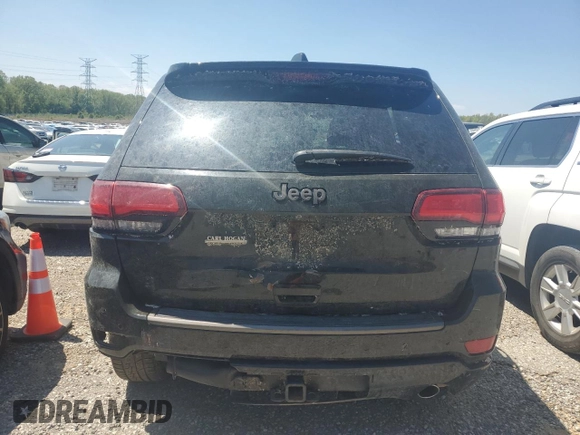 2016 Jeep Grand Cherokee Limited 75th Anniversary with VIN 1C4RJEBG4GC423829, listed as a Copart auction lot 53019705 with 197,353 mi miles and Salvage title. Bid and sale history available at DreamBid. Image 6.