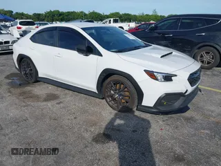 2022 Subaru WRX Premium with VIN JF1VBAF64N9032766, listed as a IAAI auction lot 41249013 with 7,120 mi miles. Bid and sale history available at carsss.com. Image 1.