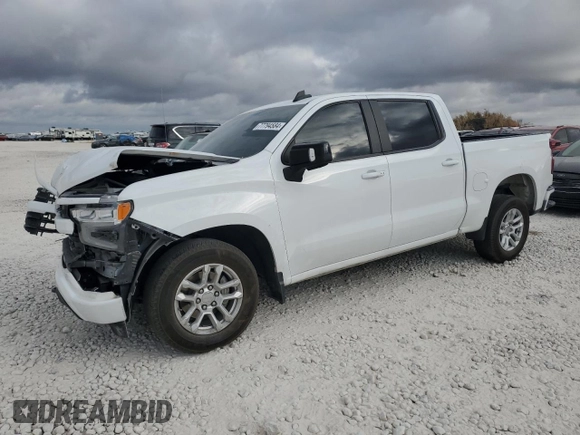 2023 Chevrolet Silverado 1500 RST with VIN 1GCUDEEDXPZ246848, listed as a Copart auction lot 77794584 with 25,232 mi miles and Clean Title. Bid and sale history available at DreamBid. Image 1.