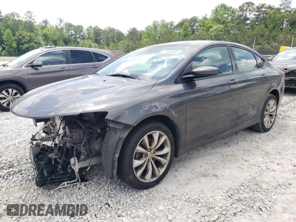 2016 Chrysler 200 S z VIN 1C3CCCBB7GN127902, wystawiony jako Copart lot #57384865 z przebiegiem 109 212 mil mil oraz Szkoda całkowita • Salvage title. Historia ofert i sprzedaży dostępna na DreamBid. Obrazek 1.