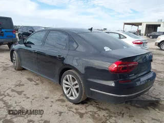 2019 Volkswagen Passat 2.0T Wolfsburg Edition with VIN 1VWLA7A31KC008439, listed as a IAAI auction lot 41472658 with 105,164 mi miles. Bid and sale history available at carsss.com. Image 3.