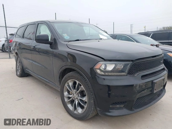 2019 Dodge Durango GT Plus with VIN 1C4RDHDG0KC779693, listed as a IAAI auction lot 41634434 with 122,104 mi miles and . Bid and sale history available at carsss.com. Image 1.