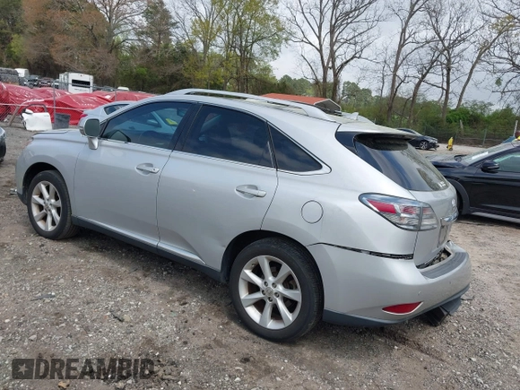 2012 Lexus RX with VIN 2T2ZK1BA9CC083530, listed as a IAAI auction lot 41943370 with 172,474 mi miles and . Bid and sale history available at carsss.com. Image 3.